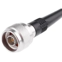 Radiall Coaxial Cable Assembly Male BNC to Male N Type 1 m 50 Ω R284C0351027