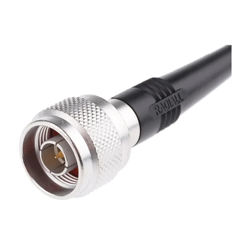 Radiall Coaxial Cable Assembly Male BNC to Male N Type 1 m 50 Ω R284C0351027