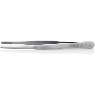 Knipex Precision Stainless Steel Serrated Tweezer 120mm 92 64 43