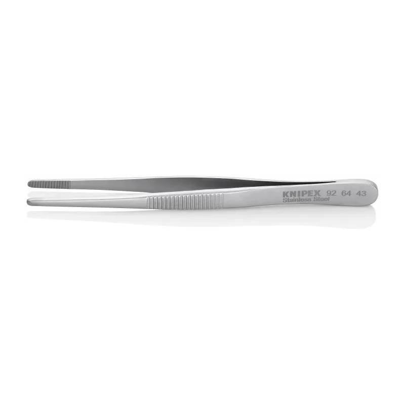 Knipex Precision Stainless Steel Serrated Tweezer 120mm 92 64 43