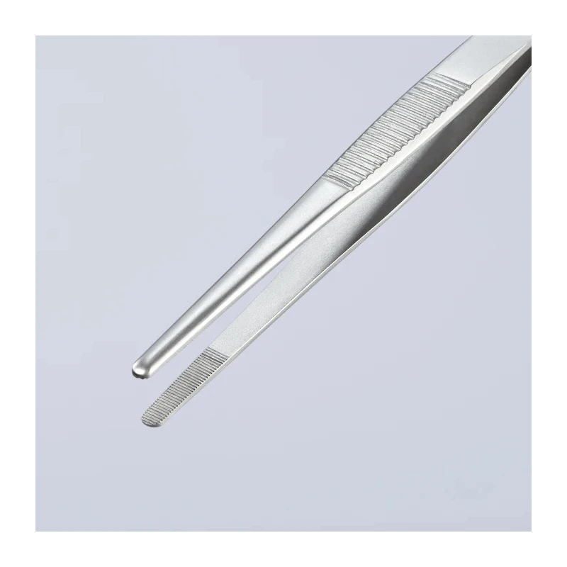 Knipex Precision Stainless Steel Serrated Tweezer 120mm 92 64 43