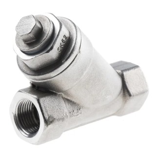 RS PRO Stainless Steel Y Strainer 3/8 in BSP, Maximum Working Pressure 800 WOG, 499-2717