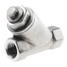 RS PRO Stainless Steel Y Strainer 3/8 in BSP, Maximum Working Pressure 800 WOG, 499-2717