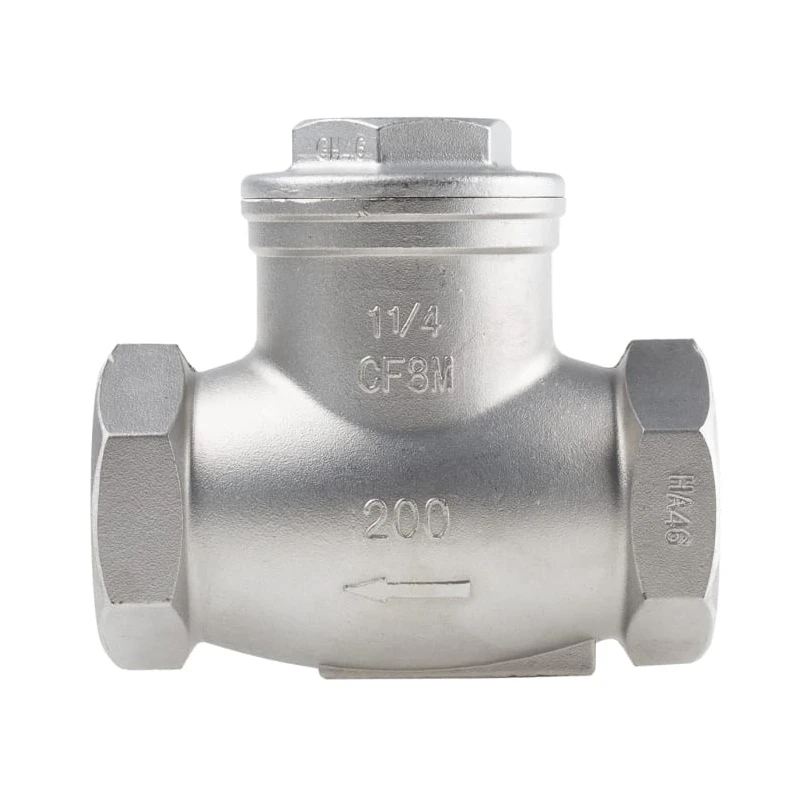 RS PRO Stainless Steel Threaded BSP Single Check Valve 1 to 1/4 in, 14 bar 499-2666