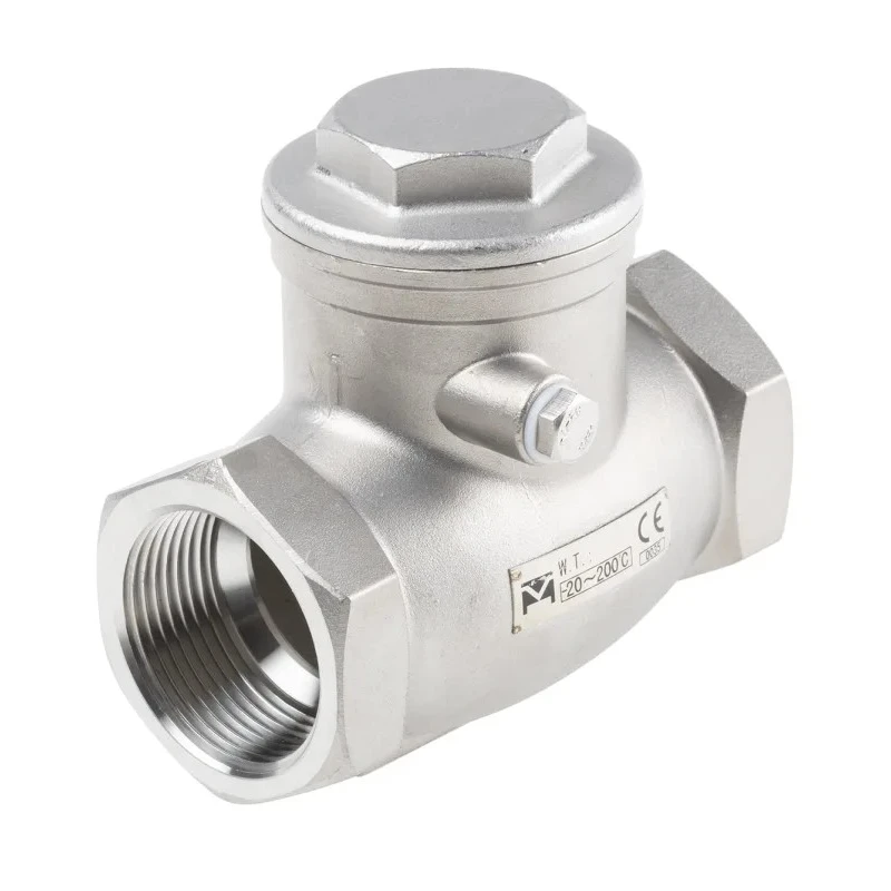 RS PRO Stainless Steel Threaded BSP Single Check Valve 1 to 1/4 in, 14 bar 499-2666
