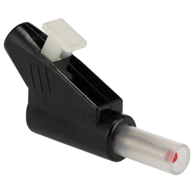 Radiall Black Male Banana Plug 4 mm Connector 750V AC 30A Tin Nickel Plating R 941 460 600