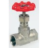 RS PRO Stainless Steel Globe Valve Threaded 32 bar 1.25 in Female G Model 499-2593