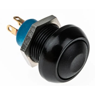 APEM Push Button Switch Momentary Panel Mount SPDT 12.9 mm Cutout IP67 48 V AC IPR5SAD2