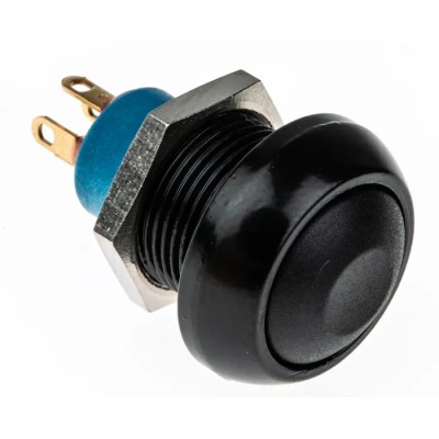 APEM Push Button Switch Momentary Panel Mount SPDT 12.9 mm Cutout IP67 48 V AC IPR5SAD2