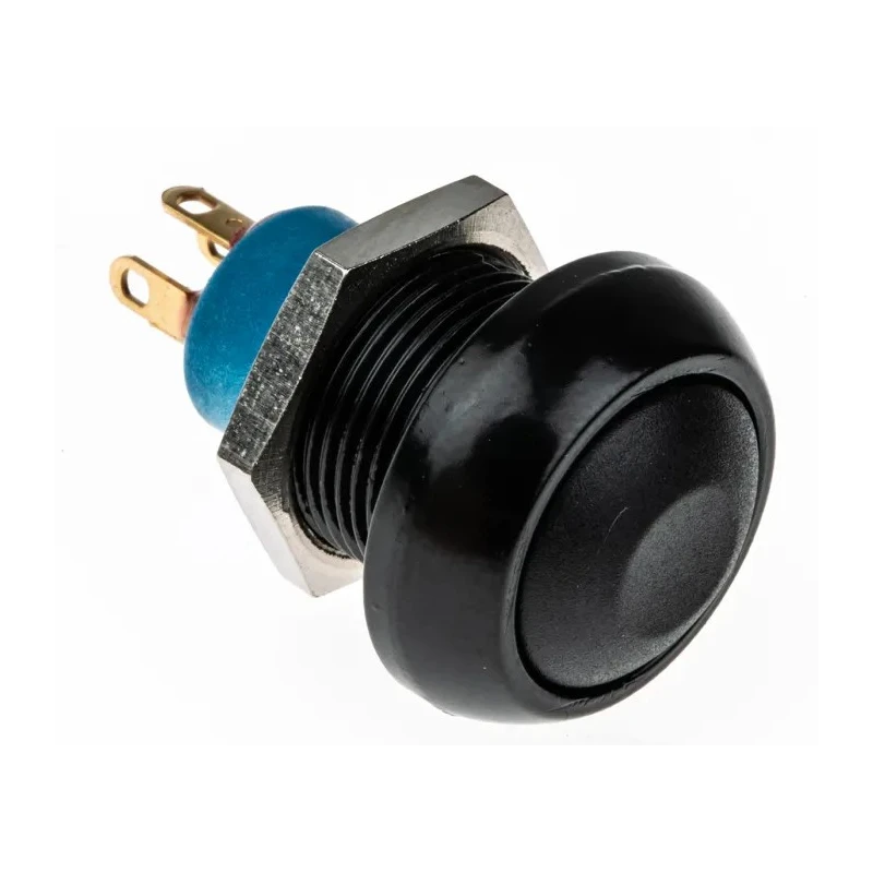 APEM Push Button Switch Momentary Panel Mount SPDT 12.9 mm Cutout IP67 48 V AC IPR5SAD2