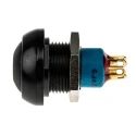 APEM Push Button Switch Momentary Panel Mount SPDT 12.9 mm Cutout IP67 48 V AC IPR5SAD2