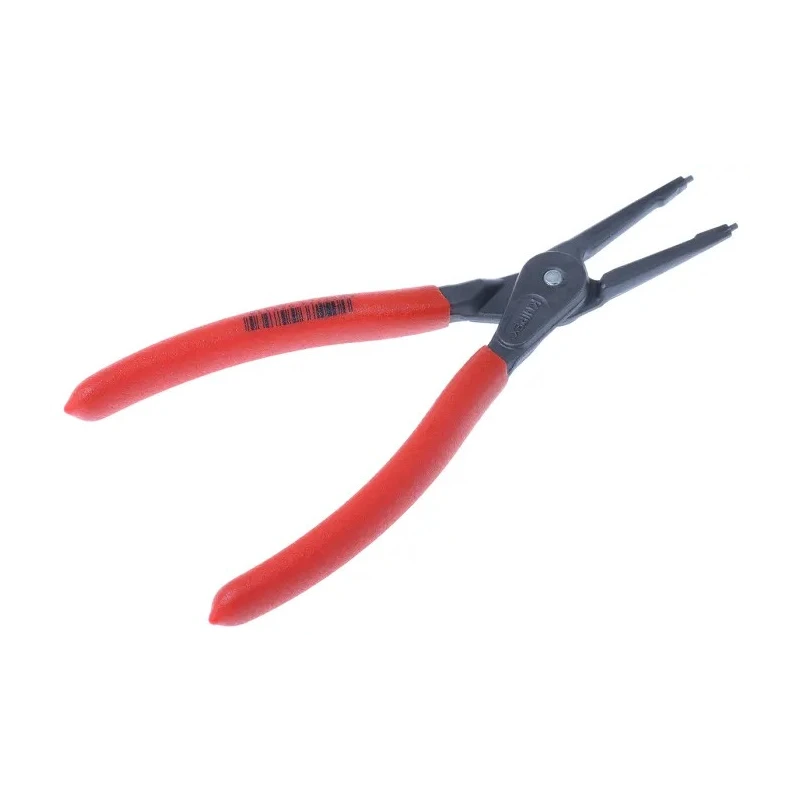 Knipex Circlip Plier with Straight Nose, Chrome Vanadium Steel, 180mm Overall Length 48 11 J2