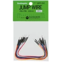 Sunhayato 150 mm Insulated Nickel Plated Copper Breadboard Jumper Wire SPP-150