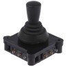 APEM 1000 Series 2-Axis Momentary Conical Joystick, IP65, 250 V AC, 5A Contact Current IP65