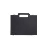 RS PRO Plastic Transit Case 260 x 197 x 45 mm Black Polypropylene RS PRO 506-6667