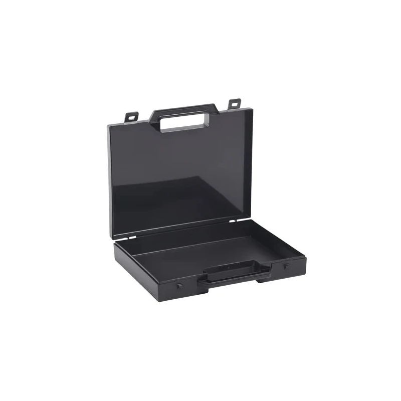 RS PRO Plastic Transit Case 260 x 197 x 45 mm Black Polypropylene RS PRO 506-6667