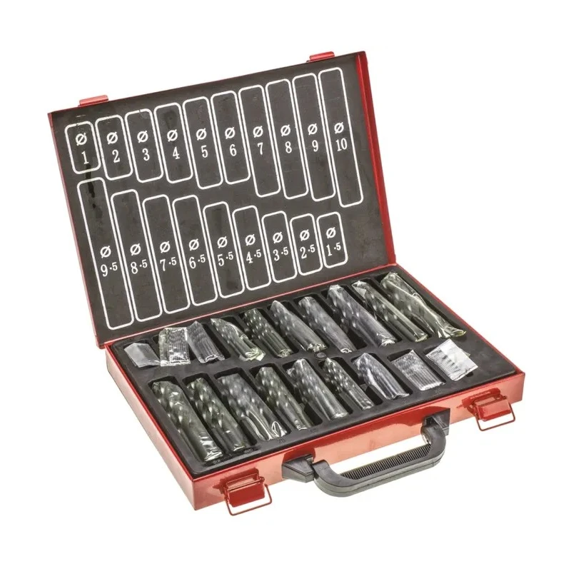 RS PRO 170-Piece HSS Metal Twist Drill Bit Set, 1 mm Min to 10 mm Max Diameter 507-1726