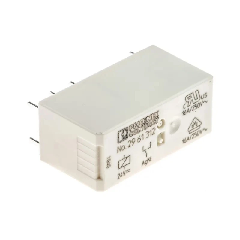 Phoenix Contact PCB Power Relay, 24V DC Coil Voltage, 16A Switching Current, SPDT Configuration 2961312