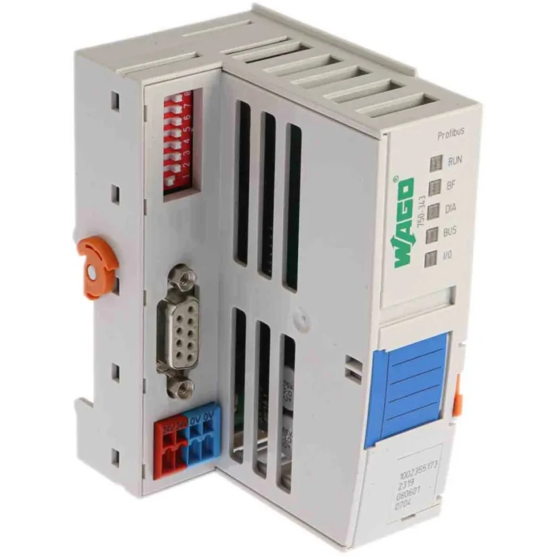 WAGO Data Acquisition Coupler, Field Bus Coupler for Use with Coupler 750343