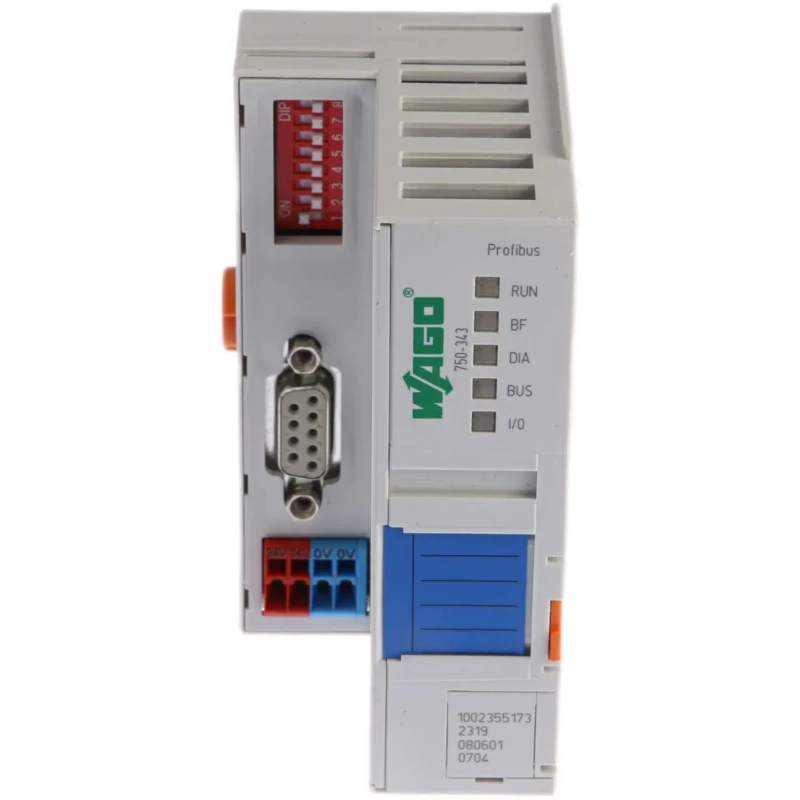 WAGO Data Acquisition Coupler, Field Bus Coupler for Use with Coupler 750343