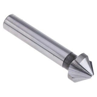 EXACT High Speed Steel (HSS) 16.5 mm Head Diameter Countersink Drill Bit 3 Flutes 90° Angle Model 05518