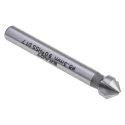 EXACT High Speed Steel Countersink Drill Bit 8.3 mm Head Diameter, 3 Flutes, 90° Angle, 50 mm Length, DIN 335 Standard 05510