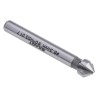 EXACT High Speed Steel Countersink Drill Bit 8.3 mm Head Diameter, 3 Flutes, 90° Angle, 50 mm Length, DIN 335 Standard 05510