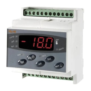 Eliwell DIN Rail On-Off Temperature Controller 230V AC On-Off Temperature Controller DR 983 PTC