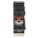 TE Connectivity DIN Rail Power Relay 24V AC Coil, 6A Switching Current, 4PDT PT5L7RC4 1-1415535-1