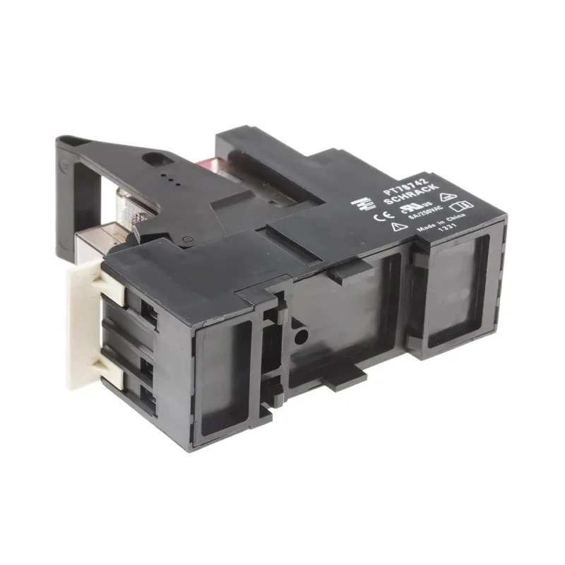TE Connectivity DIN Rail Power Relay 24V AC Coil, 6A Switching Current, 4PDT PT5L7RC4 1-1415535-1