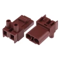 RS PRO Non-Fused Terminal Block, 2-Way, 2.5mm² Wire, 16A Screw, 400V Nylon Brass Connector 495-6193