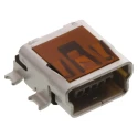 Molex Right Angle Surface Mount Female 1 Port USB Type B Connector USB 2.0 1A 30V 54819-0572