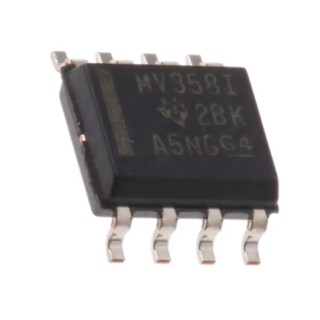 Texas Instruments Operational Amplifier, 1 MHz Gain Bandwidth, 2 Channels, 8-Pin SOIC Package LMV358ID