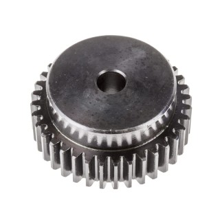 RS PRO Steel 36 Teeth Spur Gear, 1.5 Module, 10mm Bore, 54mm Pitch Diameter, 45mm Hub Diameter 521-6480