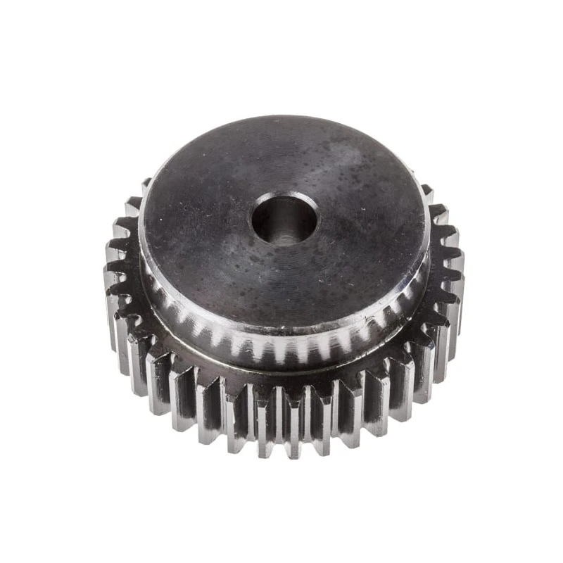 RS PRO Steel 36 Teeth Spur Gear, 1.5 Module, 10mm Bore, 54mm Pitch Diameter, 45mm Hub Diameter 521-6480