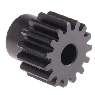 RS PRO Steel 15 Teeth Spur Gear 1.5 Module 8mm Bore 22.5 mm Pitch Diameter 18 mm Hub Diameter 521-6402