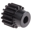 RS PRO Steel 15 Teeth Spur Gear 1.5 Module 8mm Bore 22.5 mm Pitch Diameter 18 mm Hub Diameter 521-6402