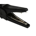 Staubli Black and Red Insulated Crocodile Clip, Brass Contact, 32A Current, 20mm Jaw Opening 99.00077