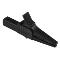 Staubli Black and Red Insulated Crocodile Clip, Brass Contact, 32A Current, 20mm Jaw Opening 99.00077