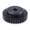 RS PRO Steel 40 Teeth Spur Gear 2 Module 15mm Bore 80 mm Pitch Diameter 55 mm Hub Diameter 521-6654