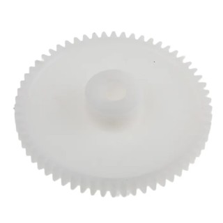 RS PRO Polyoxymethylene 60 Teeth Spur Gear, 0.8 Module, 6mm Bore, 48 mm Pitch Diameter, 14.5 mm Hub Diameter 521-7405