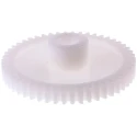 RS PRO Polyoxymethylene 50 Teeth Spur Gear, 1 Module, 8mm Bore, 50mm Pitch Diameter, 16mm Hub Diameter 521-7629