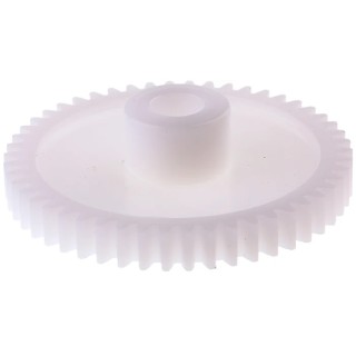 RS PRO Polyoxymethylene 50 Teeth Spur Gear, 1 Module, 8mm Bore, 50mm Pitch Diameter, 16mm Hub Diameter 521-7629