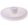 RS PRO Polyoxymethylene 50 Teeth Spur Gear, 1 Module, 8mm Bore, 50mm Pitch Diameter, 16mm Hub Diameter 521-7629