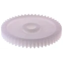 RS PRO Polyoxymethylene 50 Teeth Spur Gear, 1 Module, 8mm Bore, 50mm Pitch Diameter, 16mm Hub Diameter 521-7629
