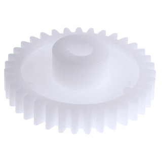 RS PRO Polyoxymethylene 35 Teeth Spur Gear, 1 Module, 6mm Bore, 35 mm Pitch Diameter, 14 mm Hub Diameter 521-7562