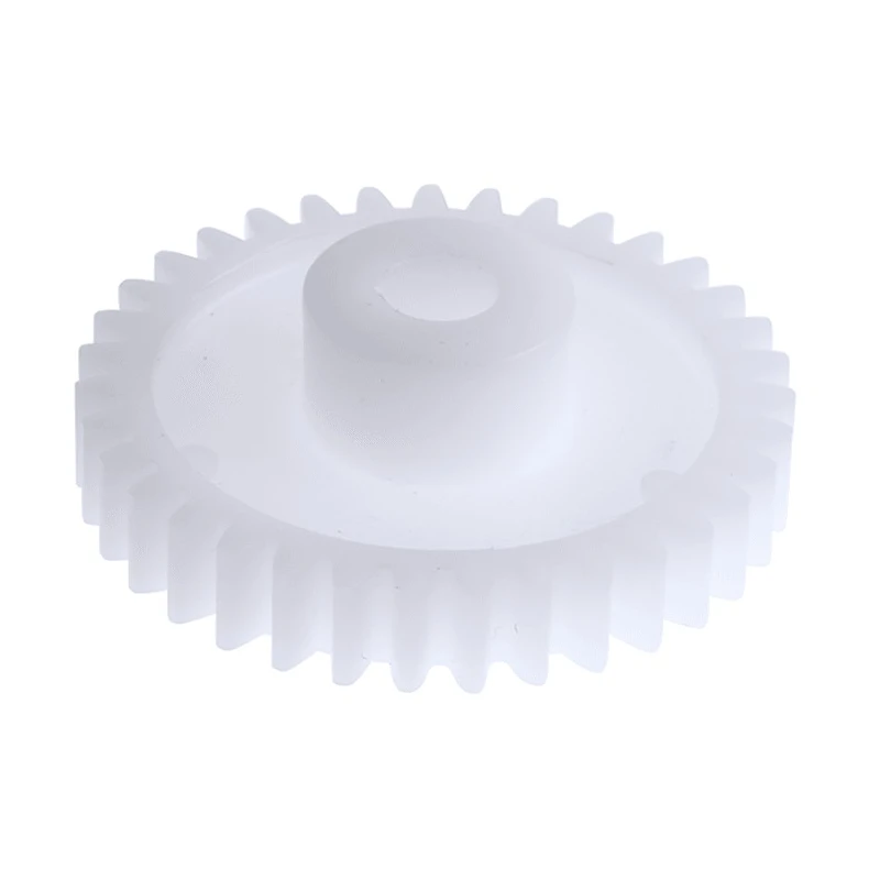 RS PRO Polyoxymethylene 35 Teeth Spur Gear, 1 Module, 6mm Bore, 35 mm Pitch Diameter, 14 mm Hub Diameter 521-7562