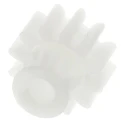 RS PRO Polyoxymethylene 12 Teeth Spur Gear, 1 Module, 4mm Bore, 12 mm Pitch Diameter, 8 mm Hub Diameter 521-7461
