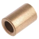 RS PRO Bronze Plain Bush, 5 mm Shaft Diameter, 8 mm Outside Diameter, Length 12 mm, Model 521-7758