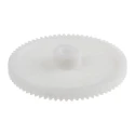 RS PRO Polyoxymethylene 72 Teeth Spur Gear, 1 Module, 8mm Bore, 72mm Pitch Diameter, 18mm Hub Diameter 521-7685